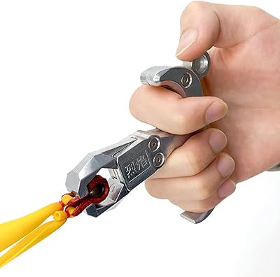 Biao yu portable en acier inoxydable fronde tir fronde outil de libération accessoires de tir de poisson tir catapulte flèches balle à déclenchement manuel. DIAYTAR COTE D'IVOIRE se démarque par sa LARGE gamme de produits et son engagement à offrir des prix compétitifs. La boutique en ligne propose également des services de livraison rapides et fiables, ce qui permet aux clients de recevoir leurs commandes en un temps record. Cela a contribué à renforcer la confiance des clients envers la boutique.