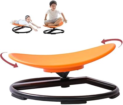 Une chaise pivotante pour enfants, une chaise pivotante sensorielle, une chaise d'entraînement