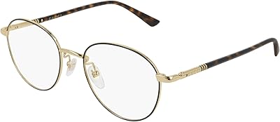 Lunettes gucci gg 0392 o- 002 noir, or et noir, 51-19-140