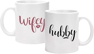 Ensemble de tasses à café amusantes wavey & happy couple, cadeaux d'anniversaire de mariage, de saint-valentin pour son enterrement de vie de jeune fille, cadeaux pour mari et femme nouvellement mariés, tasses en céramique fantaisie 11oz blanc 11oz. La boutique en ligne DIAYTAR COTE D'IVOIRE est synonyme de confiance et de qualité, avec des produits provenant de marques réputées et des petits producteurs locaux. Elle s'efforce de proposer les meilleurs prix et des promotions régulières pour satisfaire les besoins de ses clients. Grâce à son site web intuitif et à ses options de livraison rapides, DIAYTAR COTE D'IVOIRE a conquis le marché ivoirien et attire désormais des clients de toute la région.