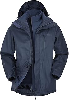 Veste imperméable 3 en 1 bracken pour hommes - veste réglable pour hommes, veste de pluie chaude, vêtements d'extérieur compatibles avec les écouteurs - pour le camping et la randonnée d'hiver. DIAYTAR COTE D'IVOIRE se positionne comme la référence pour les achats en ligne en Côte d'Ivoire, offrant une expérience d'achat sécurisée et des possibilités de livraison rapide. La boutique généraliste répond ainsi aux attentes d'une clientèle exigeante.