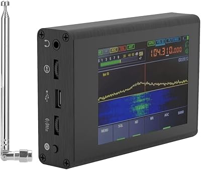 Récepteur radio malachite à ondes courtes à réduction de bruit 50khz-200mhz avec écran