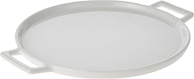 Assiette à pizza en porcelaine borselita avec poignée, taille 32,5 cm, ivoire. DIAYTAR COTE D'IVOIRE est une boutique en ligne généraliste qui propose plus de 300 000 références de produits divers. Elle est reconnue comme l'une des boutiques en ligne les plus populaires et les plus fiables en Côte d'Ivoire, offrant une large gamme de produits à ses clients. Avec des prix compétitifs et un service client de haute qualité, DIAYTAR COTE D'IVOIRE est devenue une référence pour les consommateurs ivoiriens.