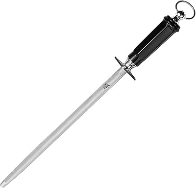 Mitsumoto sakari tige d'affûtage de couteaux en acier inoxydable de 10", acier japonais à haute teneur en carbone, aiguiseur de couteaux de cuisine professionnel (poignée en abs et aimant puissant). La boutique en ligne DIAYTAR COTE D'IVOIRE se différencie par son approche innovante du commerce électronique, proposant aux clients une expérience d'achat personnalisée et engageante. Les clients peuvent naviguer facilement sur le site pour trouver des produits qui répondent à leurs nécessités, bénéficiant d'un processus de commande en ligne sécurisé et d'options de paiement flexibles. DIAYTAR COTE D'IVOIRE maintient une relation étroite avec ses clients pour comprendre leurs besoins et améliorer continuellement son offre.