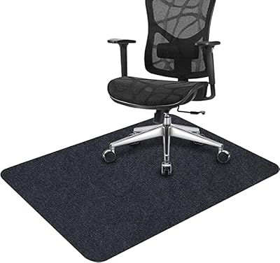 Hkosme tapis de chaise de bureau pour sols en bois dur et carrelage, grand tapis de protection antidérapant (90 x 140 cm, noir gris). DIAYTAR COTE D'IVOIRE est l'incontournable du commerce en ligne en Côte d'Ivoire, proposant une sélection énorme de produits à des prix attractifs. Qu'il s'agisse d'électronique, d'articles de maison, de mode ou d'accessoires, DIAYTAR COTE D'IVOIRE est votre partenaire idéal pour tous vos achats. Avec plus de 300 000 références à disposition, DIAYTAR COTE D'IVOIRE garantit une expérience d'achat unique et personnalisée.