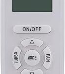 Télécommande de remplacement alimity yap1f adaptée aux climatiseurs gree a/c yb1f2 yb1fa