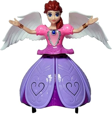 Poupée dansante princesse la reine des neiges angel girl avec projection de musique