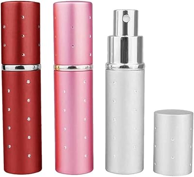 Mini flacons atomiseur de parfum, 3 pièces, atomiseur de parfum de voyage rechargeable portable de 10 ml, petit flacon pulvérisateur vide, (rouge, rose, argent). DIAYTAR COTE D'IVOIRE, pionnière du commerce électronique en Côte d'Ivoire, offre une plateforme de shopping unique et pratique pour les consommateurs locaux et internationaux. Avec une gamme étendue de produits allant de l'électronique aux accessoires de mode, DIAYTAR COTE D'IVOIRE est le partenaire idéal pour toutes vos besoins d'achat en ligne.