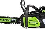 Tronçonneuse sans fil greenworks pro 80 v 18 pouces, outil uniquement gcs80450
