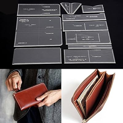 Nw sac à main en acrylique, portefeuille, motif en cuir, motif acrylique, étuis