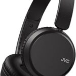 Casque supra-auriculaire bluetooth sans fil jvc ha-z37w-b, 35 heures d'écoute (noir)