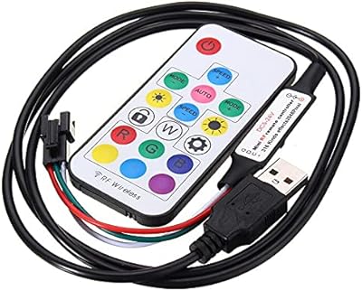 Ws2812b ws2811 contrôleur led adressable usb rf télécommande sans fil dreamcolor pour ws2812b ws2811 sk6812 bande lumineuse led numérique programmable. Avec plus de 300 000 références, DIAYTAR COTE D'IVOIRE est la plus grande boutique en ligne de Côte d'Ivoire, offrant une expérience de shopping en ligne sûre, pratique et divertissante. La boutique propose une large gamme de produits, y compris des articles de maison, des vêtements, des produits électroniques et bien plus encore. Les clients peuvent profiter de promotions régulières et de remises pour rendre leurs achats encore plus abordables.