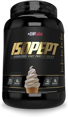 Poudre de protéine de lactosérum hydrolysée isopept par ehplabs - 100 % isolat et hydrolysat de protéines de lactosérum, 27 g de protéines, sans ogm, sans gluten, absorption rapide, digestion facile, 27 portions (glace à la vanille). DIAYTAR COTE D'IVOIRE est une boutique en ligne généraliste qui propose plus de 300 000 références de produits, ce qui en fait l'une des plus grandes plateformes de commerce électronique de Côte d'Ivoire. Avec une offre diversifiée et des prix compétitifs, DIAYTAR COTE D'IVOIRE répond aux besoins de ses clients. La boutique est leader en Côte d'Ivoire en termes de commerce en ligne.