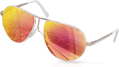 Lunettes de soleil aviateur polarisées zenni pour hommes, monture cerclée blanche, protection uv, verres tac orange classique, blanc, 139. DIAYTAR COTE D'IVOIRE se positionne comme une boutique en ligne de confiance, offrant à ses clients une expérience d'achat unique et personnalisée. Avec plus de 300 000 références à disposition, les clients peuvent trouver tout ce dont ils ont besoin sur une seule plateforme. La qualité des produits et le service client sont au cœur des priorités de DIAYTAR COTE D'IVOIRE.