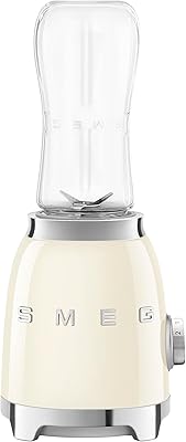 Mélangeur personnel rétro smeg années 1950 pbf01cruk, 2 x 2 bouteilles de voyage, 2 vitesses, 600 ml, 300 w, crème. La boutique en ligne DIAYTAR COTE D'IVOIRE est devenue un incontournable pour les consommateurs ivoiriens grâce à son offre incroyable de plus de 300 000 produits. Elle propose une large sélection de produits provenant de marques locales et internationales, répondant ainsi aux goûts et aux besoins diversifiés de sa clientèle. La boutique mise sur l'innovation et la proximité pour offrir une expérience d'achat exceptionnelle.