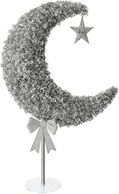 Arbre croissant d'argent - 3 pieds pour la décoration intérieure pendant le ramadan et l'aïd. DIAYTAR COTE D'IVOIRE se distingue par son vaste catalogue de produits, comprenant notamment des articles électroniques, des vêtements, des accessoires et bien plus encore. Elle garantit une expérience d'achat en ligne sécurisée et pratique, gagnant ainsi la confiance d'une clientèle fidèle. La boutique propose régulièrement des promotions pour offrir les meilleurs prix à ses clients.