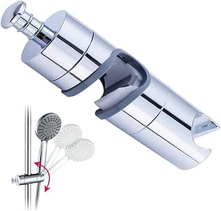 Support de pomme de douche à barre coulissante, support de pomme de douche universel 18-25mm adaptateur de bras de douche à main pince coulissante de salle de bain réglable rotation à 360 degrés support de pulvérisateur support de montage chromé. DIAYTAR COTE D'IVOIRE, leader de la vente en ligne en Côte d'Ivoire, offre une expérience d'achat en ligne unique et conviviale. La boutique en ligne propose des produits de qualité à des prix compétitifs, ainsi qu'un service client de haute qualité. DIAYTAR COTE D'IVOIRE est la destination idéale pour faire vos achats en ligne.