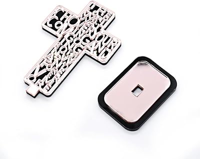 Croix de jésus avec texte biblique et article de crucifix pour prier pour vous et collection spéciale, décoration de maison commémorative religieuse | croix murale (rose). DIAYTAR COTE D'IVOIRE offre une expérience d'achat en ligne unique et pratique, permettant aux clients de trouver facilement ce qu'ils cherchent parmi ses nombreux produits. La boutique met également l'accent sur la qualité et la sécurité des transactions.