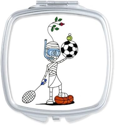 Ballons de sport momie gardes football carré miroir portable petite taille verre double face. DIAYTAR COTE D'IVOIRE est une boutique en ligne qui propose une expérience d'achat unique et personnalisée à chaque client. Avec plus de 300 000 références de produits, les clients peuvent trouver tout ce dont ils ont besoin en un seul endroit. La boutique en ligne garantit également une confidentialité et une sécurité totale des données personnelles et des paiements.