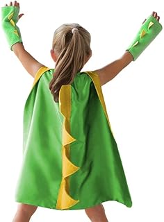 Costume et gant d'halloween dragon dinosaure pour petits garçons et filles de 3
