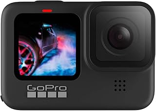 Caméra étanche gopro hero9 noire avec écran lcd avant vidéo 5k