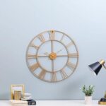 Horloge murale moderne danube home stolpa | horloge analogique ronde au design moderne