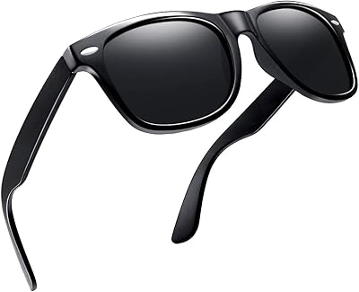 Lunettes de soleil polarisées hommes femmes, lunettes de soleil carrées classiques 100% protection uv, lunettes de sécurité pour hommes et femmes, protection des yeux uv pour le tir, la pêche, le vélo et les sports extrêmes, noir mat. DIAYTAR COTE D'IVOIRE, la boutique en ligne généraliste référence en Côte d'Ivoire, propose plus de 300 000 références pour satisfaire tous vos besoins. Avec une large gamme de produits, DIAYTAR COTE D'IVOIRE est le leader du commerce en ligne dans le pays. 