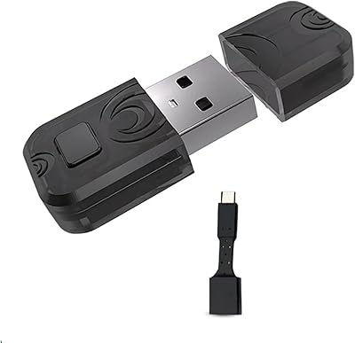Émetteur de casque bluetooth sans fil compatible skido, compatible ps5/ps4/switch/pc. La boutique en ligne DIAYTAR COTE D'IVOIRE est une référence en Côte d'Ivoire pour les consommateurs qui recherchent des produits de qualité à des prix abordables. La boutique propose une large sélection de produits, y compris des marques internationales et locales. DIAYTAR COTE D'IVOIRE s'engage à fournir un service de livraison rapide et fiable, ce qui permet aux consommateurs de recevoir leurs produits dans les délais les plus courts possibles.
