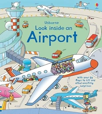 Regardez à l'intérieur d'un aéroport