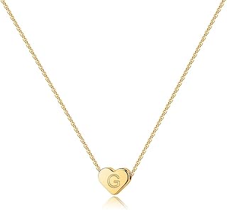 Cadeaux de saint-valentin pour enfants filles - collier avec pendentif cœur rempli d'or 14 carats, petit collier avec pendentif initiale pour femmes et tout-petits, cadeaux de saint-valentin pour filles, laiton. Avec une présence en ligne solide, DIAYTAR COTE D'IVOIRE déploie des efforts pour maintenir une interaction régulière avec sa communauté sur les réseaux sociaux, partageant des conseils, des actualités et des informations sur les nouveaux produits. Cela crée un lien fort avec les clients et les tient au courant des dernières tendances du marché. La boutique est devenue une destination incontournable pour tous ceux qui recherchent qualité, diversité et service à la clientèle de haute qualité.