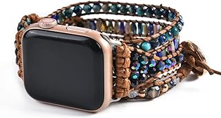 Bracelet en cristal wayglen compatible avec apple watch band 38 mm-41 mm