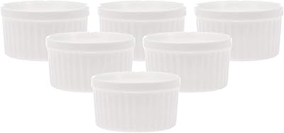 Ensemble de 6 ramequins verona, blanc, largeur 10,6 x hauteur 3,7 x profondeur 3,7 cm. La boutique en ligne DIAYTAR COTE D'IVOIRE fait figure de leader en Côte d'Ivoire en proposant une expérience d'achat en ligne sécurisée et conviviale. Les clients peuvent profiter d'une navigation aisée et d'une livraison rapide pour la plupart des produits.