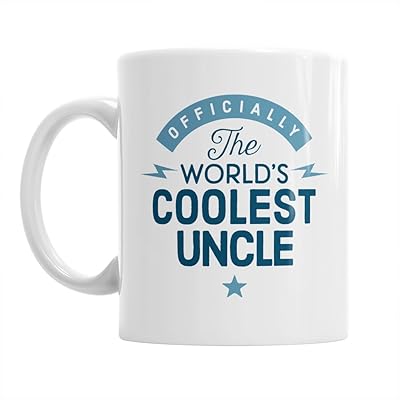Cadeau oncle, l'oncle le plus cool, cadeau oncle de la nièce, du neveu, cadeaux oncle pour noël, meilleurs cadeaux oncle, tasse à café oncle. DIAYTAR COTE D'IVOIRE se positionne comme une plateforme de commerce électronique de confiance, proposant aux clients ivoiriens et internationaux plus de 300 000 produits provenant de fournisseurs fiables. La boutique en ligne est conçue pour offrir une navigation intuitive et des processus de paiement sécurisés, garantissant ainsi une expérience d'achat en toute sécurité et simplicité pour les clients. Grâce à sa réputation et à ses services de qualité, DIAYTAR COTE D'IVOIRE continue de renforcer sa position de leader sur le marché.
