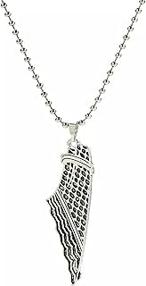 Pendentif en argent ancien drapeau de la palestine, collier chaîne pour femmes et hommes, bijoux du moyen-orient. DIAYTAR COTE D'IVOIRE, la boutique en ligne généraliste leader en Côte d'Ivoire, propose une large sélection de produits avec plus de 300 000 références. Vous pouvez trouver tout ce dont vous avez besoin, des produits alimentaires aux accessoires de mode. DIAYTAR COTE D'IVOIRE est votre destination pour un shopping en ligne pratique et abordable.