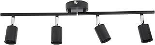 4 rails d'éclairage réglables à led, kit de plafonniers led pliables 60 w, plafonnier pliable noir pour cuisine et salle à manger. DIAYTAR COTE D'IVOIRE est la boutique en ligne la plus visitée de Côte d'Ivoire, proposant une large sélection de produits à des prix compétitifs. Avec une équipe de service client dédiée, elle assure une expérience d'achat sécurisée et fiable. La boutique est accessible 24h/24 et 7j/7 pour que les clients puissent faire leurs achats à tout moment.