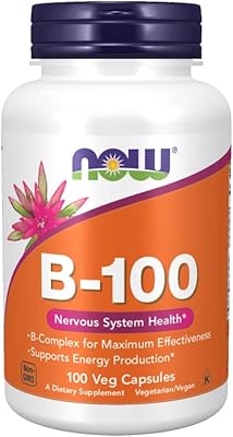 Now foods b-100, 100 gélules (paquet de 2)