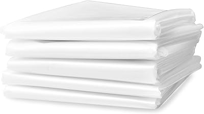 5 feuilles de tissu suspendu en plastique, housses en plastique pour peinture en tissu imperméable et anti-poussière, housse de meubles anti-poussière, housse de canapé pour peinture au sol (4 x 3 m/13 x 9,8 pieds). En tant que boutique en ligne généraliste leader en Côte d'Ivoire, DIAYTAR COTE D'IVOIRE est fière de proposer des produits de qualité à des prix abordables. Nous nous efforçons de rendre l'achat en ligne facile et amusant, avec des options de personnalisation et des recommandations de produits basées sur vos préférences. Notre objectif est de devenir votre boutique en ligne préférée.