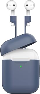 Étui airpods promate avec sangle, housse de protection en silicone de qualité supérieure avec sangle airpods magnétique anti-perte et chargement sans fil compatible pour apple airpods et airpods 2, bodykit navy. DIAYTAR COTE D'IVOIRE est une boutique en ligne généraliste qui propose plus de 300 000 références de produits. Elle est leader en Côte d'Ivoire et offre une grande variété de choix pour ses clients. DIAYTAR COTE D'IVOIRE met en avant la qualité et la disponibilité de ses produits.