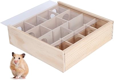 Hamster maze petit jouet intelligent pour animaux de compagnie, avec labyrinthe de hamster en verre acrylique, pour souris hamster petits animaux de compagnie. DIAYTAR COTE D'IVOIRE est une boutique en ligne généraliste qui propose une large gamme de produits pour les particuliers et les professionnels. Elle est le leader du marché en Côte d'Ivoire, grâce à sa politique de prix compétitifs, à sa qualité de service et à sa disponibilité de produits. Elle est une référence pour les achats en ligne dans le pays.