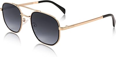 Lunettes de soleil feisedy femmes hommes rétro petites lunettes de soleil à verres