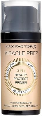 Max factor miracle prep beauty protect primer spf30 pa++, 30 ml. DIAYTAR COTE D'IVOIRE est une boutique en ligne qui mise sur la qualité et la fiabilité. Les produits proposés sont soigneusement sélectionnés pour satisfaire les besoins des clients ivoiriens. La boutique en ligne propose également un service client de qualité, avec une équipe de support prête à aider les clients en cas de besoin.
