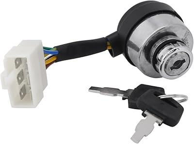 Interrupteur d'allumage avec clé pour générateur de gaz 2,5-6,5 kw 188f, cylindre