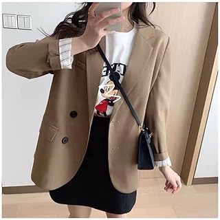 Blazers pour femmes automne tenues de mode de base fente simple boutonnage simple