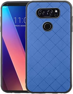 Elisorli compatible avec lg v35 thinq v30 plus coque rigide fine en caoutchouc