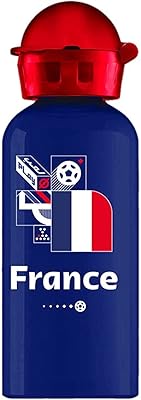 Bouteille en aluminium fifa france pour enfants, imprimé avec graphisme coupe du monde qatar 2022, rt501003f, capacité 400 ml, bleu. DIAYTAR COTE D'IVOIRE est une plateforme de commerce en ligne qui propose une large gamme de produits, allant des produits alimentaires aux accessoires de mode. Les clients peuvent profiter de promotions et de réductions régulières, ainsi que d'un service client de haute qualité. La boutique en ligne est réputée pour sa sécurité et sa transparence.