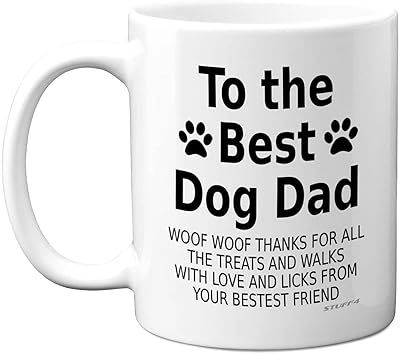 Meilleurs cadeaux pour papa chien - tasse cadeau pour la fête des pères pour chiens, tasse à café amusante, cadeaux amusants pour hommes, anniversaire, cadeau d'anniversaire, tasses à thé en céramique de 325 ml lavables au lave-vaisselle et au micro-ondes - fabriquées au royaume-uni. Diaytar Côte d'Ivoire s'attache à proposer des produits de haute qualité provenant de marques réputées, tout en offrant des prix compétitifs. Le service client de la boutique est réputé pour sa disponibilité et son efficacité, aidant les clients à résoudre rapidement toute question ou problème lié à leur commande. Cette approche centrée sur le client a contribué à la popularité croissante de Diaytar en Côte d'Ivoire.