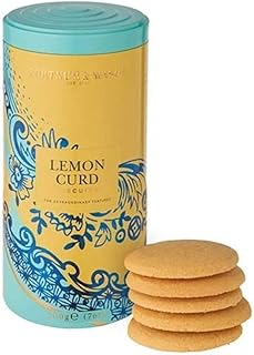 Fortnum & mason british, biscuits piccadilly lemon curd, boîte de 200 g