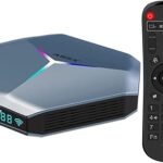 Nouveau boîtier tv classique a95x f4 android 10 amogic s905x4 4 go/32 go