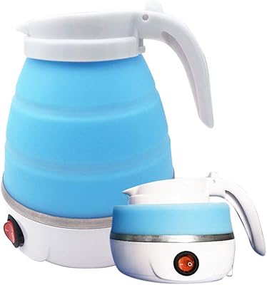 Bouilloire électrique de voyage pliable portable jobest en silicone de qualité alimentaire