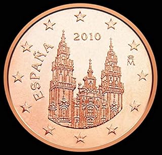 Pièce de 1 centime d'espagne